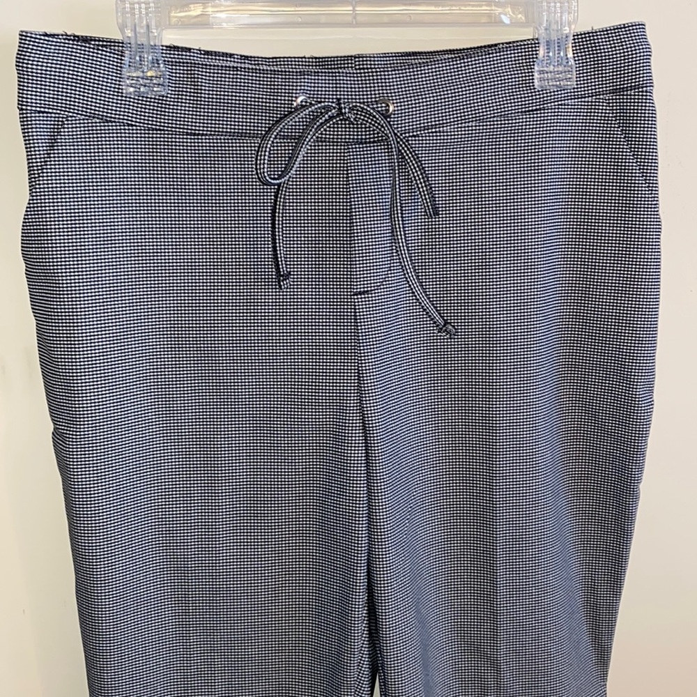 Jules & Leopold Black and White Patterned Pants
